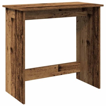 vidaXL Γραφείο Όψη Παλαιού Ξύλου 80x40x75cm από Επεξεργασμένο Ξύλο 1 τεμ.