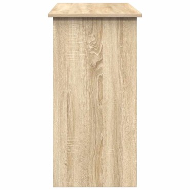 vidaXL Γραφείο Χρώμα Sonoma Δρυς 80x40x75cm από Μοριοσανίδα 1 τεμ.