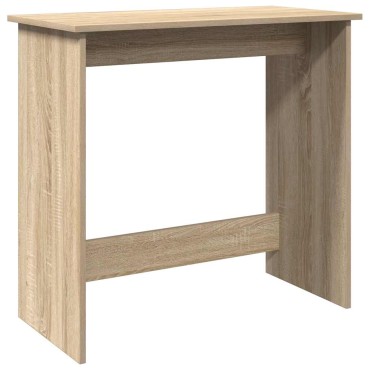 vidaXL Γραφείο Χρώμα Sonoma Δρυς 80x40x75cm από Μοριοσανίδα 1 τεμ.