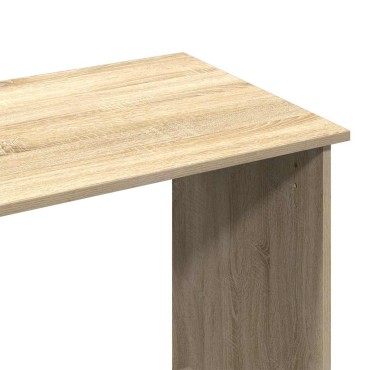 vidaXL Γραφείο Χρώμα Sonoma Δρυς 80x40x75cm από Μοριοσανίδα 1 τεμ.