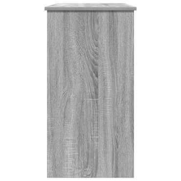 vidaXL Γραφείο Γκρι Sonoma 80x40x75cm από Επεξεργασμένο Ξύλο 1 τεμ.