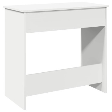 vidaXL Γραφείο Λευκό 80x40x75cm από Μοριοσανίδα 1 τεμ.