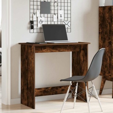 vidaXL Γραφείο Καπνιστή Δρυς 80x40x75cm από Επεξεργασμένο Ξύλο 1 τεμ.