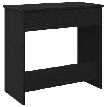 vidaXL Γραφείο Μαύρο 80x40x75cm από Μοριοσανίδα 1 τεμ.