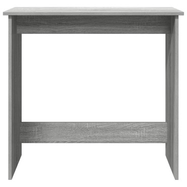 vidaXL Γραφείο Γκρι Sonoma 80x40x75cm από Επεξεργασμένο Ξύλο 1 τεμ.