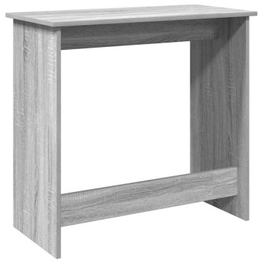 vidaXL Γραφείο Γκρι Sonoma 80x40x75cm από Επεξεργασμένο Ξύλο 1 τεμ.