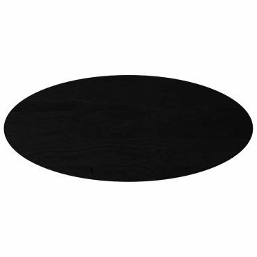 vidaXL Επιτραπέζια επιφάνεια Σκούρο Καφέ 140x60x4cm Ξύλο Δρυός Οβάλ