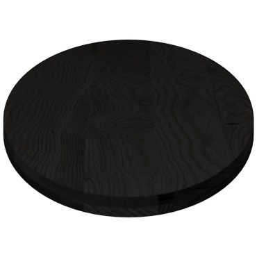 vidaXL Επιτραπέζια επιφάνεια Σκούρο Καφέ 140x60x4cm Ξύλο Δρυός Οβάλ