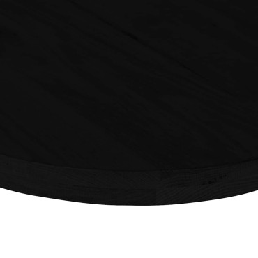 vidaXL Επιτραπέζια επιφάνεια Σκούρο Καφέ 140x60x4cm Ξύλο Δρυός Οβάλ