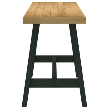 vidaXL Γραφείο NOAIN με πόδια σχήματος Α 120x50x75cm μασίφ ξύλο πεύκο 1 τεμ.