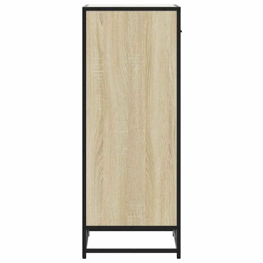 vidaXL Παπουτσοθήκη Sonoma Δρυς 48x38x97,5cm Επεξεργασμένο Ξύλο