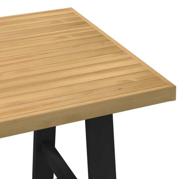 vidaXL Τραπεζαρία NOAIN με πόδια σχήματος Α 160x90x75cm 1 τεμ.