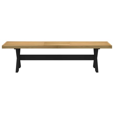 vidaXL Πάγκος τραπεζαρίας NOAIN με πόδια σχήματοςx180x40x45cm 1 τεμ.