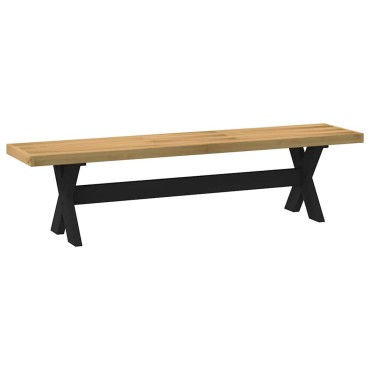 vidaXL Πάγκος τραπεζαρίας NOAIN με πόδια σχήματοςx180x40x45cm 1 τεμ.
