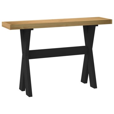 vidaXL Τραπέζι κονσόλας NOAIN με πόδια σχήματοςx120x30x75cm