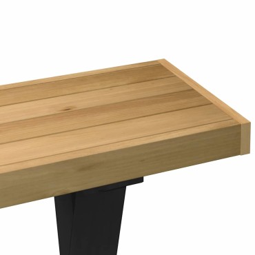 vidaXL Τραπέζι κονσόλας NOAIN με πόδια σχήματοςx120x30x75cm