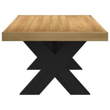 vidaXL Τραπεζάκι σαλονιού NOAIN με πόδια σχήματοςx120x60x40cm 1 τεμ.