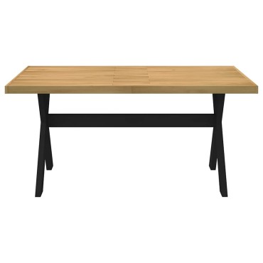 vidaXL Τραπεζαρία NOAIN με πόδια σχήματοςx160x90x75cm 1 τεμ.