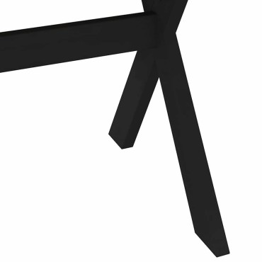 vidaXL Τραπεζαρία NOAIN με πόδια σχήματοςx160x90x75cm 1 τεμ.