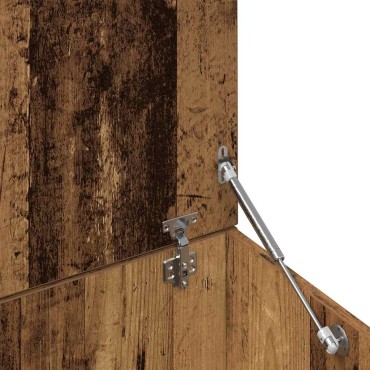 vidaXL Τραπεζάκι Σαλονιού Παλιό ξύλο 150x50x35cm από Μοριοσανίδα 1 τεμ.