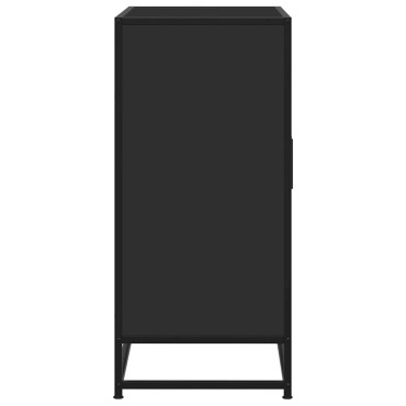 vidaXL Ραφιέρα Καφέ Δρυς 68x35x76cm Επεξ. Ξύλο + Μέταλλο 1 τεμ.