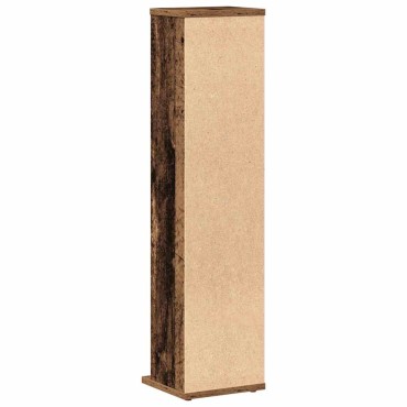 vidaXL Έπιπλο για CD Παλιό ξύλο 21x20x88cm από Επεξεργασμένο Ξύλο 1 τεμ.