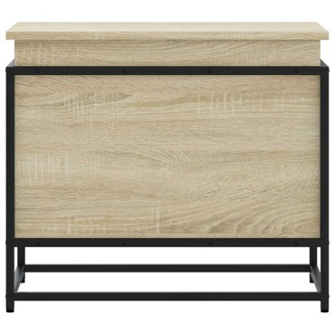 vidaXL Κουτί Αποθήκευσης με Sonoma Δρυς 60x40x51,5 εκ. Επεξ. Ξύλο