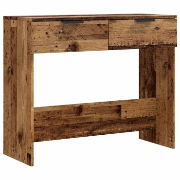 vidaXL Τραπεζάκι Κονσόλα Παλιό Ξύλο 90x36x75cm από Μοριοσανίδα 1 τεμ.