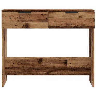 vidaXL Τραπεζάκι Κονσόλα Παλιό Ξύλο 90x36x75cm από Μοριοσανίδα 1 τεμ.