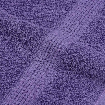 vidaXL Πετσέτες Σάουνας 10 Τεμ. Μοβ 80x200 εκ. 360 γρ/μ² 100% Βαμβ.