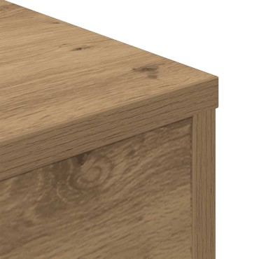 vidaXL Τραπεζάκι Σαλονιού τεχνίτης Δρυς 55x55x30cm Επεξεργασμένο Ξύλο 1 τεμ.