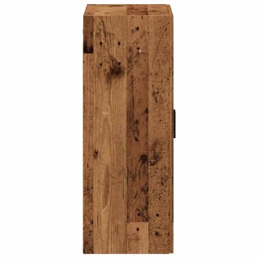 vidaXL Επίτοιχο ντουλάπι Παλιό ξύλο 69,5x34x90cm 1 τεμ.