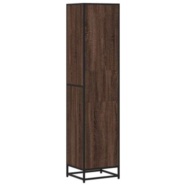 vidaXL Βιβλιοθήκη Καφέ Δρυς 40x35x170,5cm από Επεξεργασμένο Ξύλο 1 τεμ.