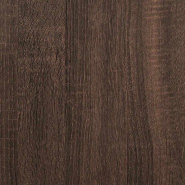 vidaXL Βιβλιοθήκη Καφέ Δρυς 40x35x170,5cm από Επεξεργασμένο Ξύλο 1 τεμ.