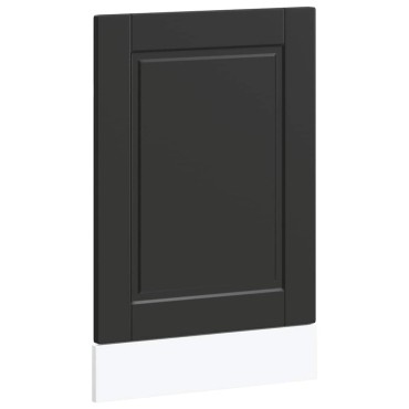 vidaXL Πίνακας πλυντηρίου πιάτων Porto Μαύρο 45x1,5x57cm