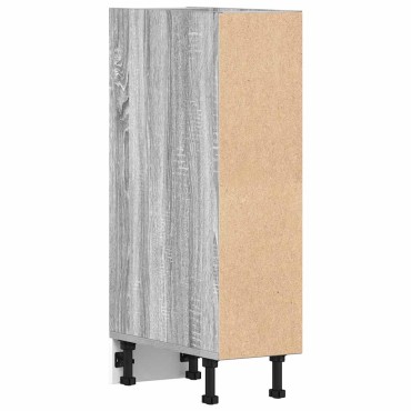 vidaXL Ντουλάπι κάτω μέρος Riga Γκρι sonoma 20x44,5x81,5cm 1 τεμ.