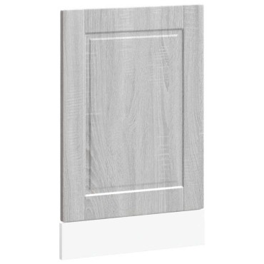 vidaXL Πίνακας πλυντηρίου πιάτων Porto Γκρι sonoma 45x1,5x67cm