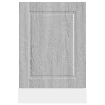 vidaXL Πίνακας πλυντηρίου πιάτων Porto Γκρι sonoma 45x1,5x57cm