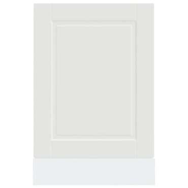 vidaXL Πίνακας πλυντηρίου πιάτων Porto Λευκό 45x1,5x67cm