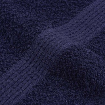 vidaXL Πετσέτες μπάνιου 4 Τεμ Μπλε 100x150 εκ. 360 γρ/μ² 100% Βαμβ.