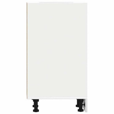 vidaXL Ντουλάπι Δαπέδου Riga Λευκό 30x44,5x81,5cm Μοριοσανίδα 1 τεμ.