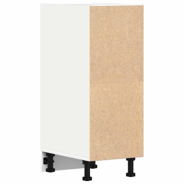 vidaXL Ντουλάπι Δαπέδου Riga Λευκό 30x44,5x81,5cm Μοριοσανίδα 1 τεμ.