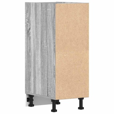 vidaXL Ντουλάπι κάτω Riga μέρος Γκρι Sonoma 30x44,5x81,5cm 1 τεμ.