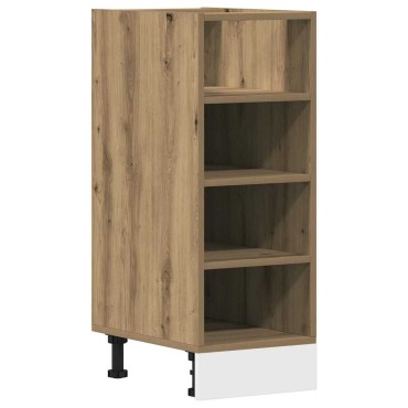vidaXL Κάτω ντουλάπι Riga Artisan Oak 30x44,5x81,5cm