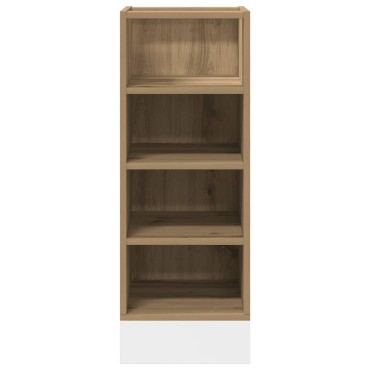 vidaXL Κάτω ντουλάπι Riga Artisan Oak 30x44,5x81,5cm