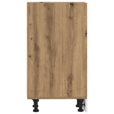 vidaXL Κάτω ντουλάπι Riga Artisan Oak 30x44,5x81,5cm