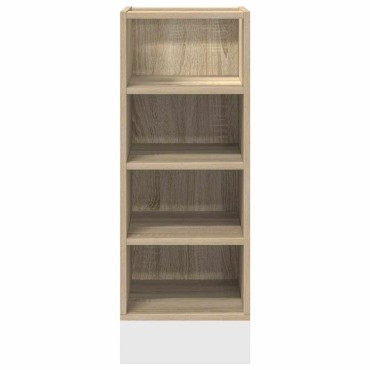 vidaXL Ντουλάπι Δαπέδου Riga Sonoma Δρυς 30x44,5x81,5cm Ξύλο 1 τεμ.