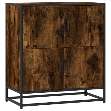 vidaXL Ντουλάπι Καπνιστή Δρυς 68x35x76cm από Επεξεργασμένο Ξύλο 1 τεμ.