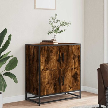 vidaXL Ντουλάπι Καπνιστή Δρυς 68x35x76cm από Επεξεργασμένο Ξύλο 1 τεμ.