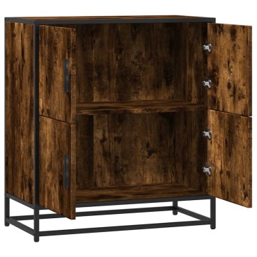 vidaXL Ντουλάπι Καπνιστή Δρυς 68x35x76cm από Επεξεργασμένο Ξύλο 1 τεμ.